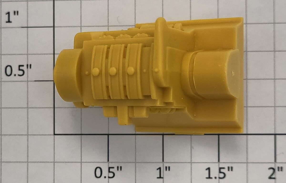 Lionel 26707-85 Yellow Plastic Welding Flat Car Generator