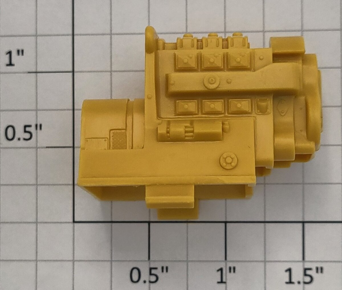 Lionel 26707-85 Yellow Plastic Welding Flat Car Generator