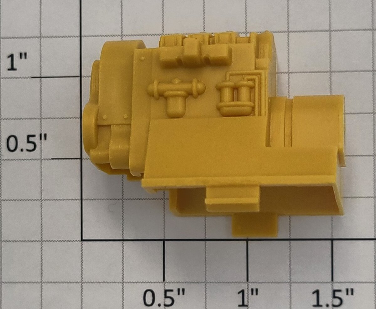 Lionel 26707-85 Yellow Plastic Welding Flat Car Generator