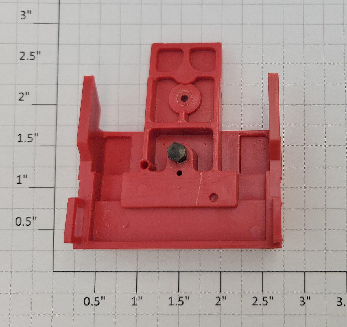 Lionel 6106912214 CN Red Plain End Platform Assembly