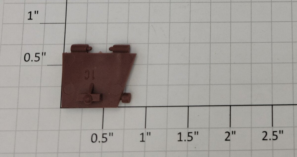 Lionel 17110-135 O Gauge UP Brown Left Hand Hopper Door