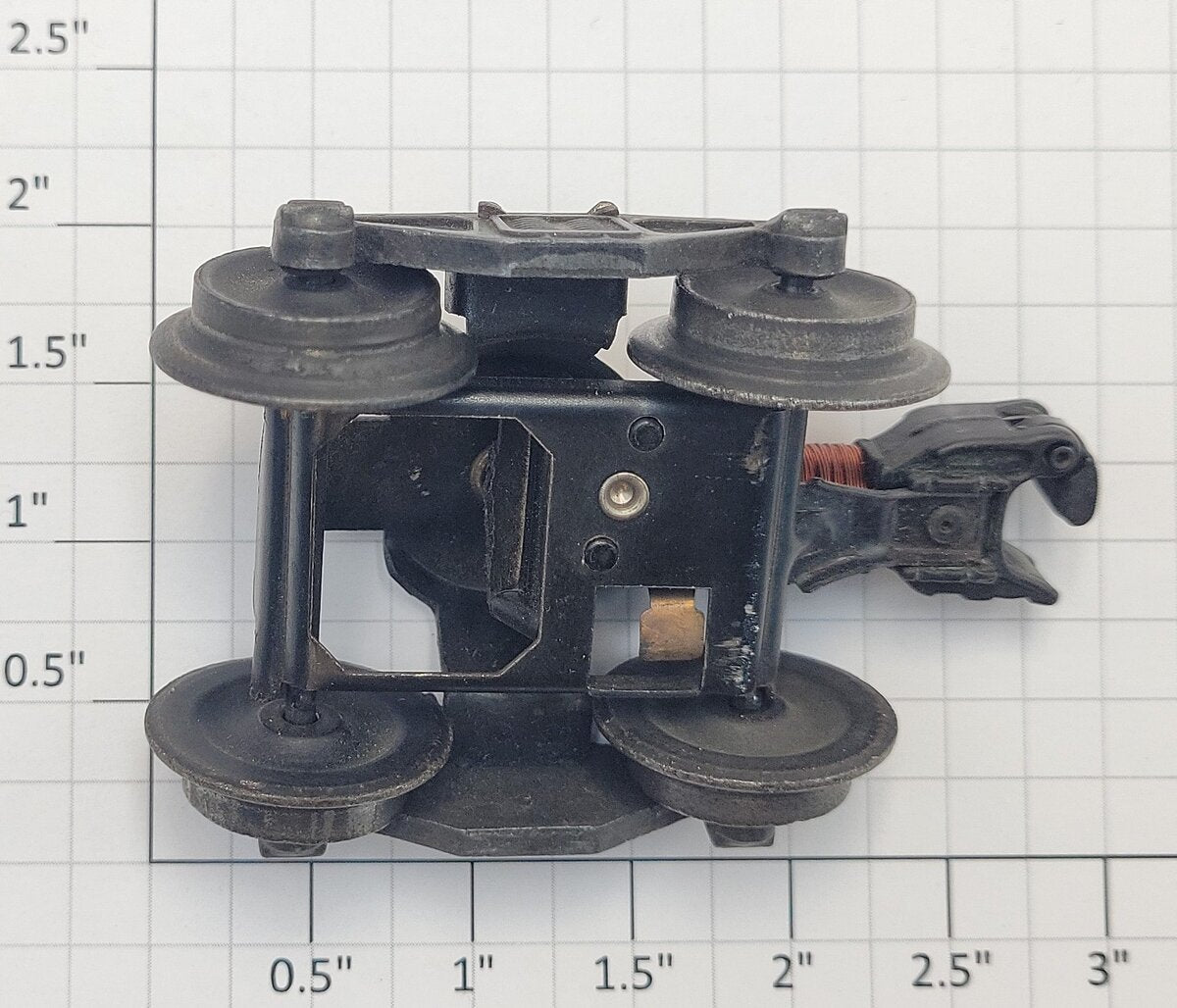 Lionel NCL-1 Staple End Light Coupler Truck Complete