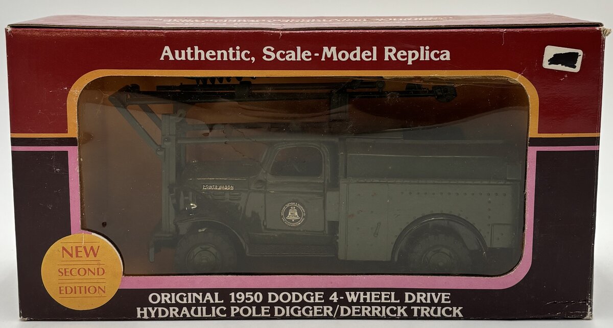 Yorkshire Company 1950A 1:25 Scale 1950 Dodge 4-WD W/Hydraulic Pole Digger