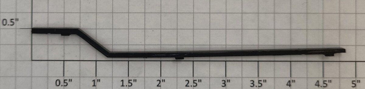 Lionel 2151-15 Black Plastic Side Cover