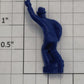 Lionel 3444-19 Blue Rubber Police Figure with Baton