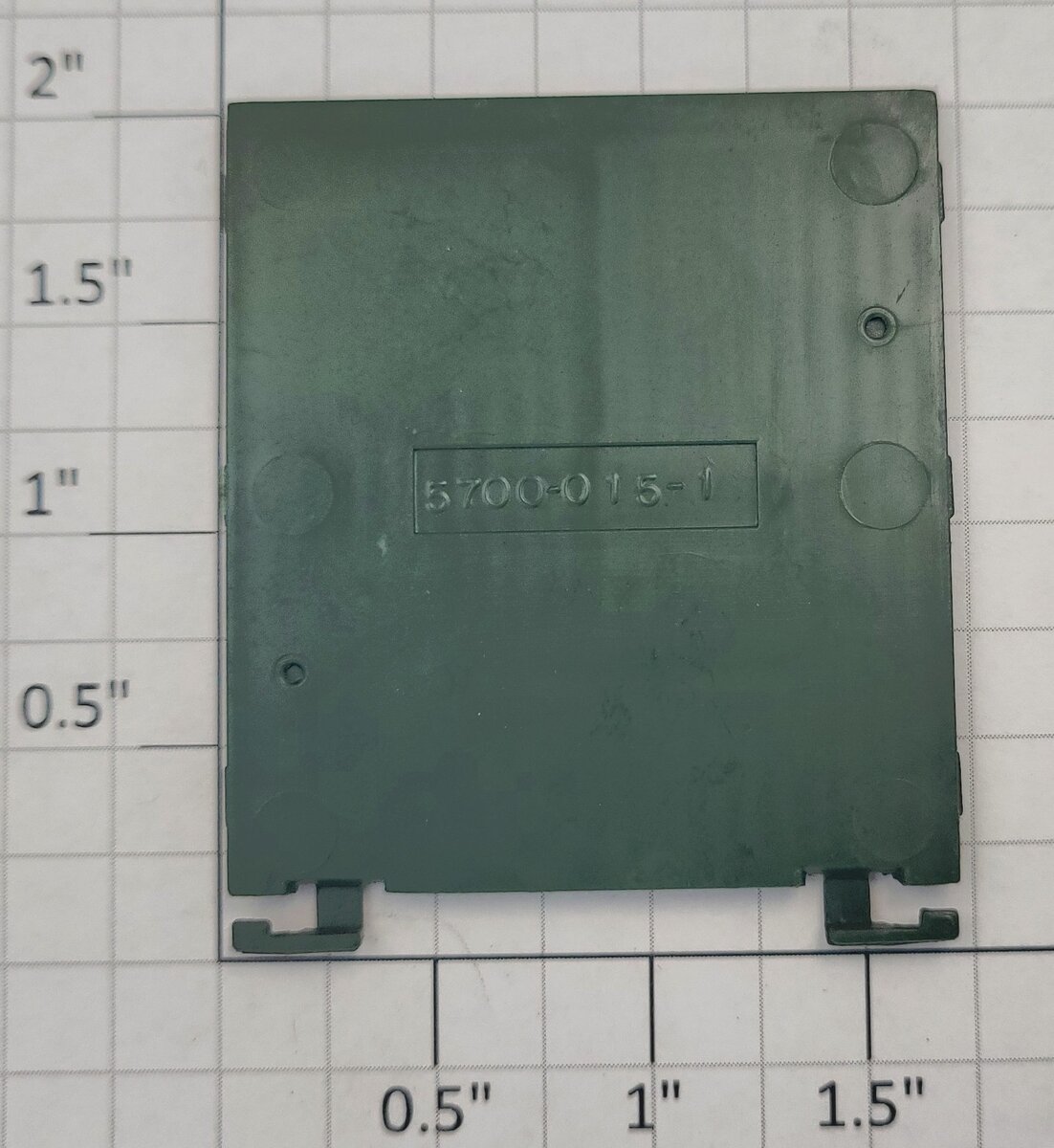 Lionel 5720-14 Dark Green Woodside Reefer Door with Guides