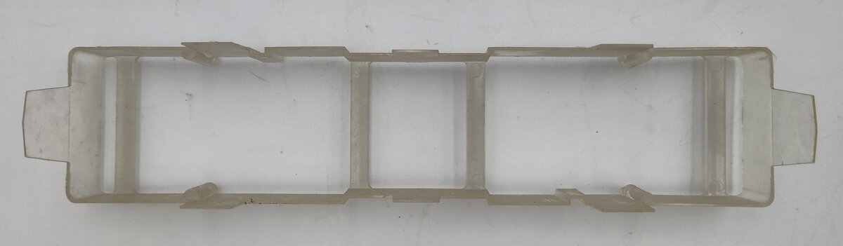 Lionel 5760-35 Clear AT&SF Tool Car Window Shell Insert