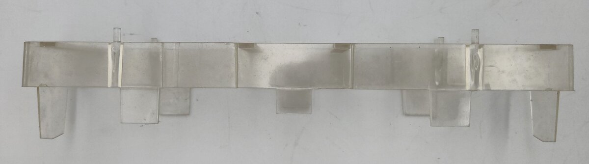 Lionel 5760-35 Clear AT&SF Tool Car Window Shell Insert