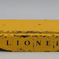 Lionel 6111-4 Metal Flat Car Frames : Light & Dark Gray , and Yellow (Set of 3)