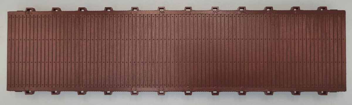 Lionel 6521-3 NYC Brown Flat Car Body #6521