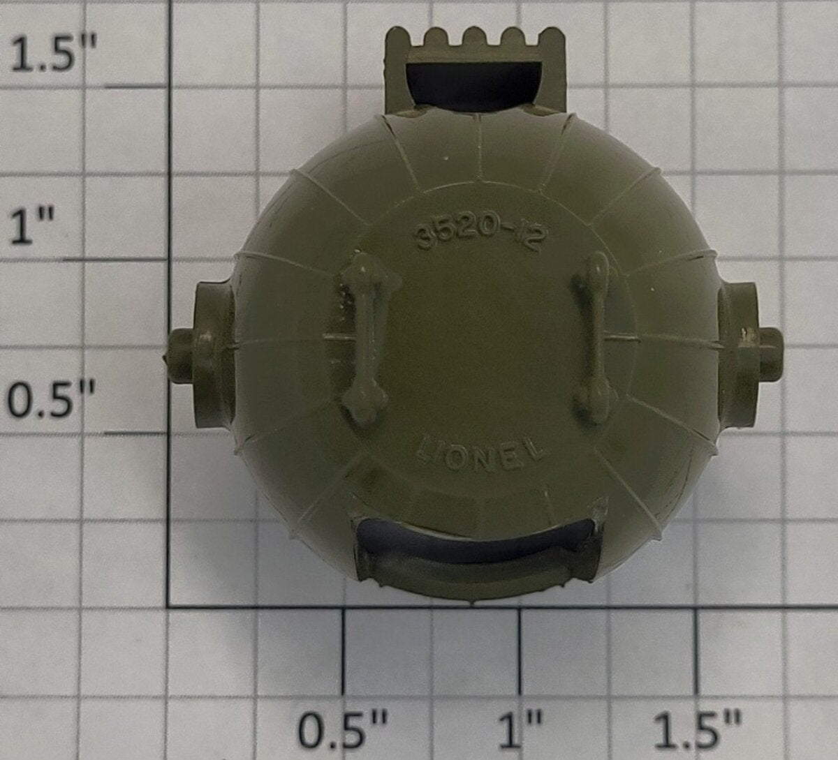 Lionel 6526-52 Olive Drab Plastic Searchlight Housing
