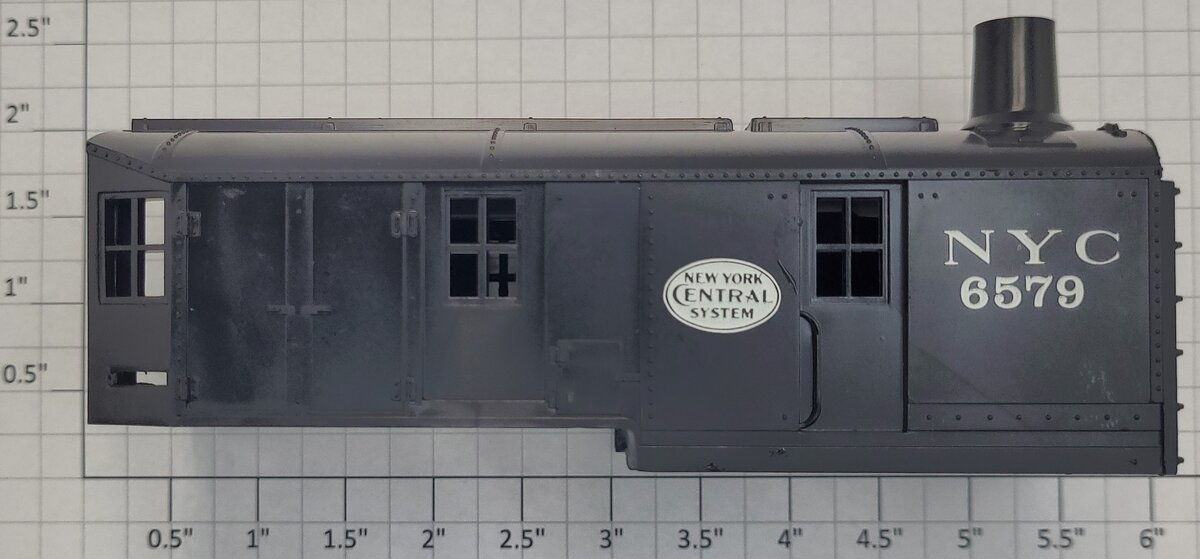 Lionel 6579-7 New York Central Black Crane Cab