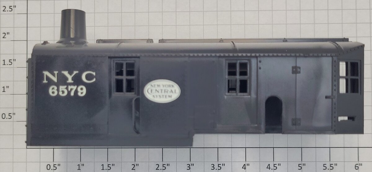 Lionel 6579-7 New York Central Black Crane Cab