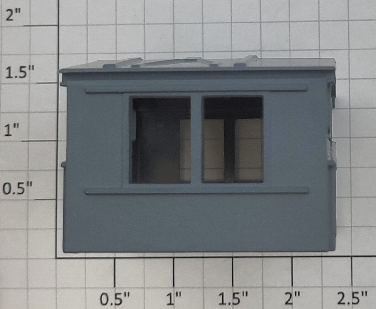Lionel 6906-24 Gray Plastic Erie Lackawanna Caboose Cupola Shell