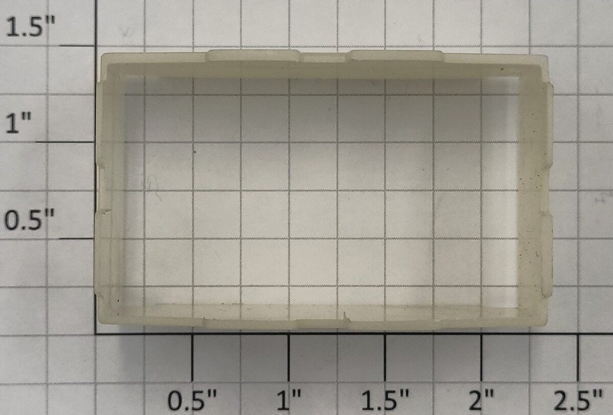 Lionel 6907-135 White Translucent Caboose Cupola Window Shell Insert