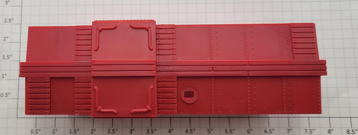 Lionel 6919-3 Red Nickel Plate Road Caboose Shell #6919