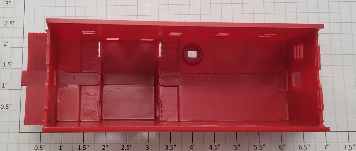 Lionel 6919-3 Red Nickel Plate Road Caboose Shell #6919