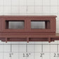 Lionel 6920-24 Red Oxide Painted Boston & Albany Caboose Cupola