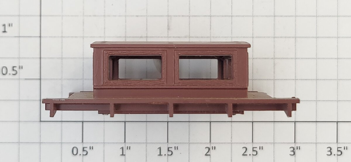 Lionel 6920-24 Red Oxide Painted Boston & Albany Caboose Cupola