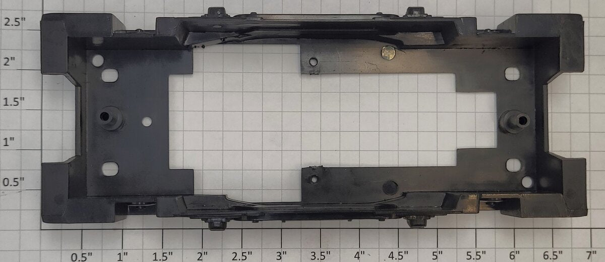Lionel 8161-25 Molded Black L.A.S.E.R. Switcher Chassis