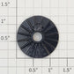 Lionel 8315-169 Black Plastic Spoked Wheel Insert without Boss