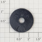 Lionel 8315-169 Black Plastic Spoked Wheel Insert without Boss