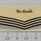 Lionel 8464-10 Rio Grande F3 A Water Soluble Nose Decal - Fits 8464, 8465