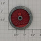 Lionel 8601-129 Geared Driver Wheel with Red Insert