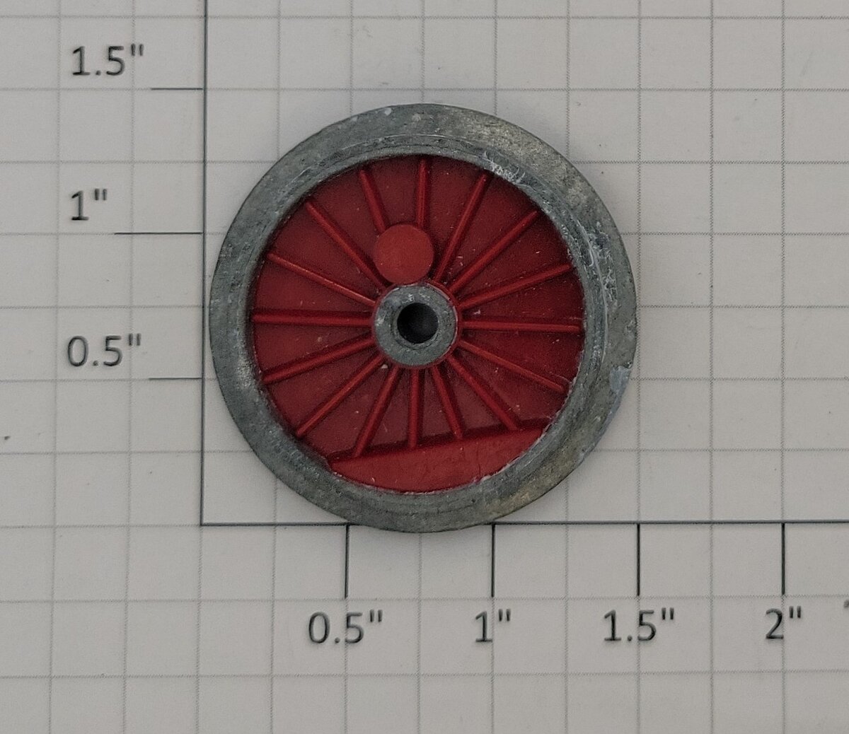 Lionel 8601-129 Geared Driver Wheel with Red Insert