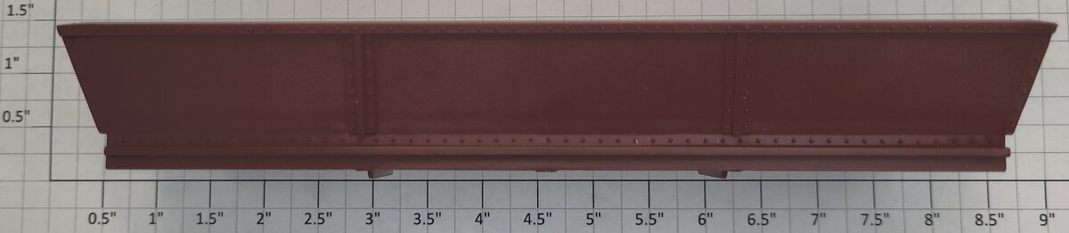 Lionel 9398-35 Red Oxide Pennsylvania Coal Dump Car Tray