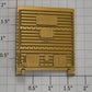 Lionel 9466-12 Gold Multi-Panel Wanamaker Railway Boxcar Door with Guides