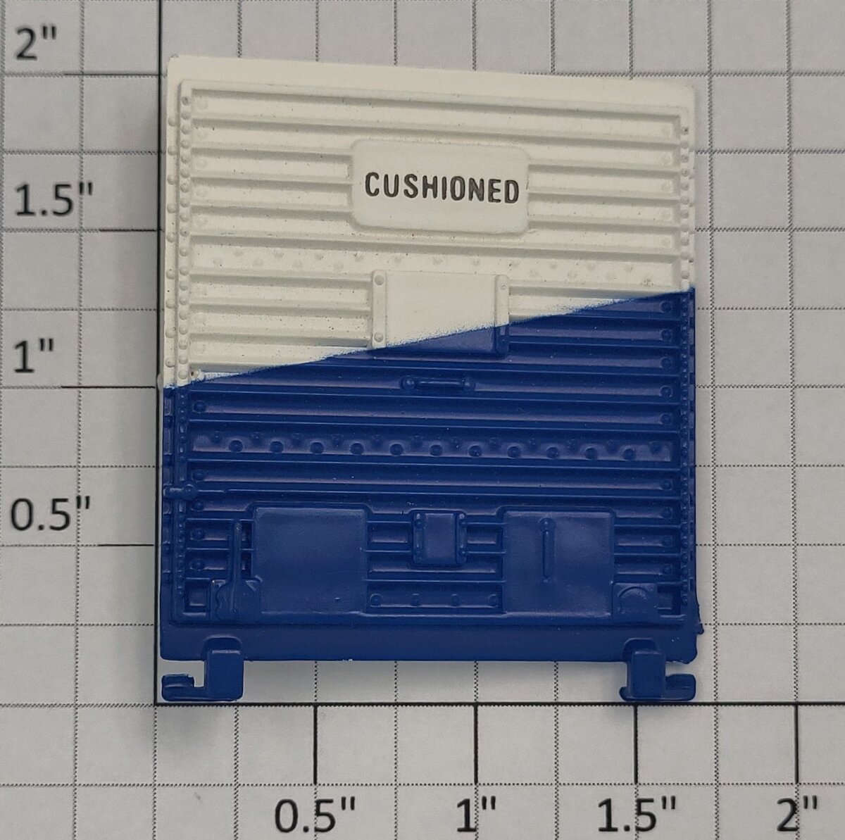 Lionel 9475-13 White/Blue D&H Multi-Panel Right Hand Boxcar Door with Guides