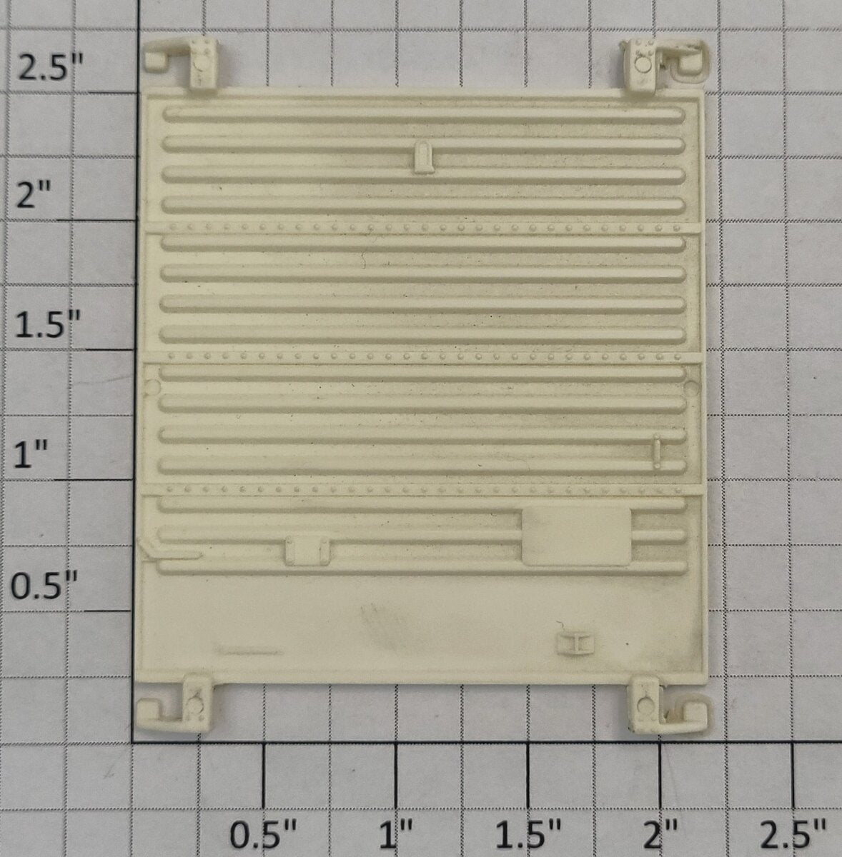 Lionel 9609-14 Off-White Hi-Cube Boxcar Door with Door Guides
