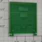 Lionel 9713-14 Green Multi-Panel Boxcar Door with Guides
