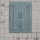 Lionel 9813-12 Pale Blue Ruffles Potato Chip Billboard Reefer Door