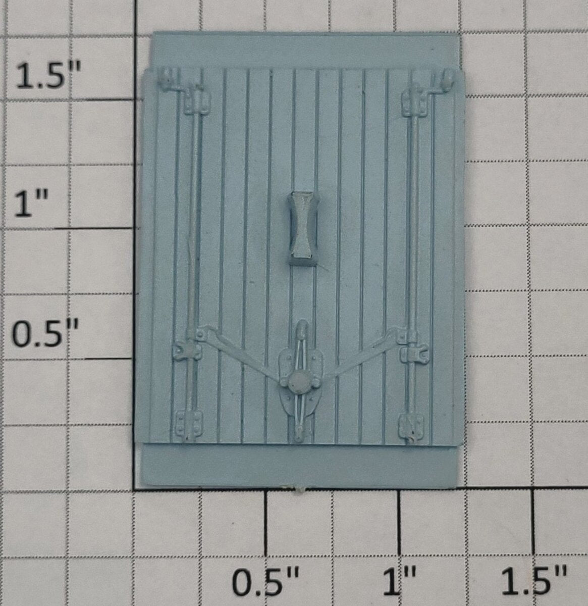 Lionel 9813-12 Pale Blue Ruffles Potato Chip Billboard Reefer Door