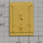 Lionel 9840-12 Cream Fleischmann Gin Reefer Car Door with Guides