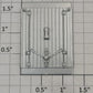 Lionel 9855-12 Silver Reefer Door