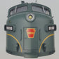 Lionel 14593-2 Dark Green PRR F-3A Diesel Locomotive Shell Assembly #9500