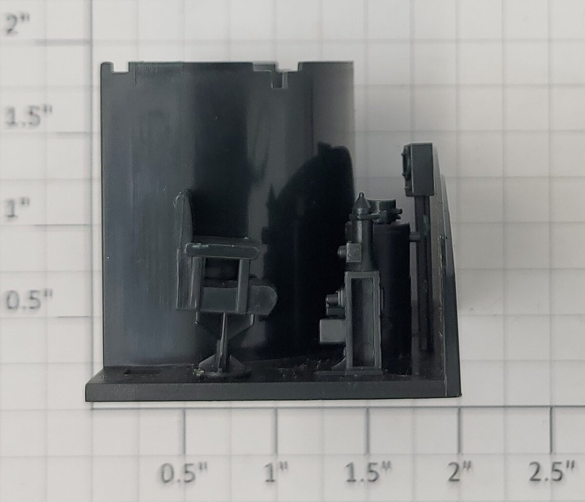 Lionel 14593-135 Pennsylvania TMCC F-Unit Diesel Loco Black Cab Interior