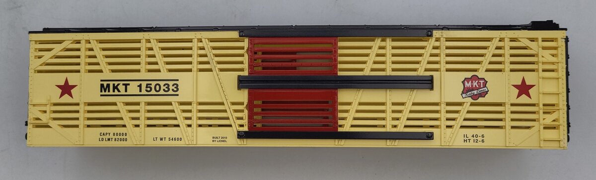 Lionel 15033-2 MKT Bi-Level Stock Car Shell #15033