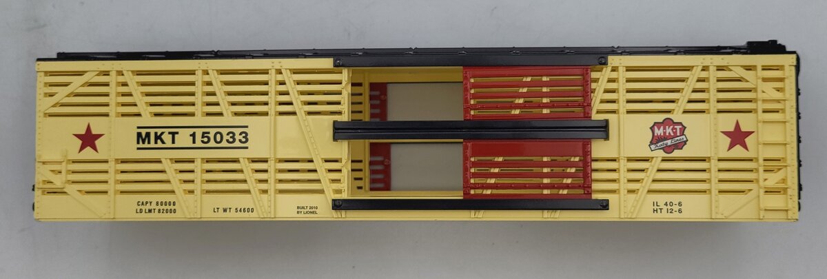 Lionel 15033-2 MKT Bi-Level Stock Car Shell #15033