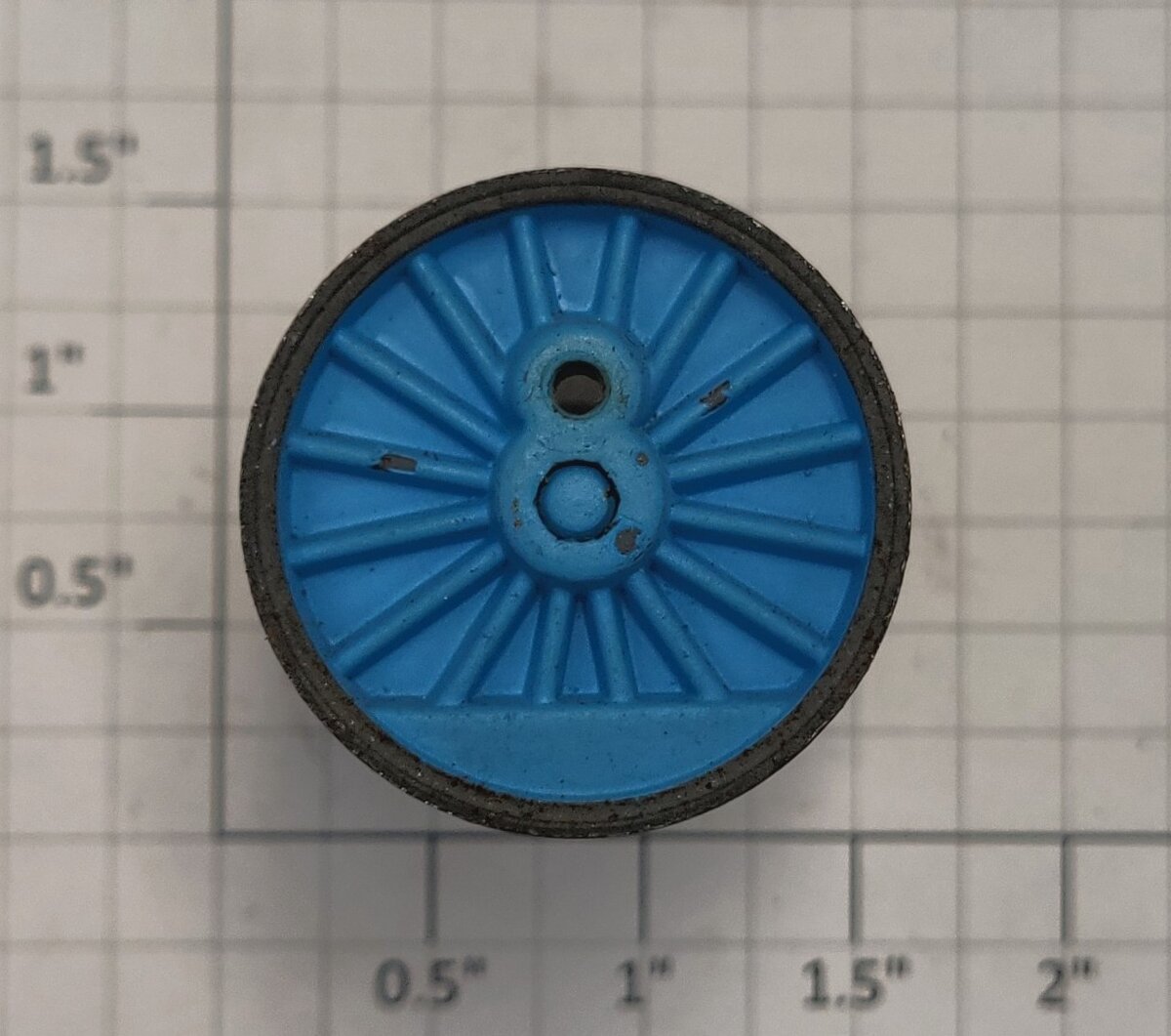 Lionel 18728-64 Thomas The Tank Engine Blue Middle Blind Drive Wheel Set