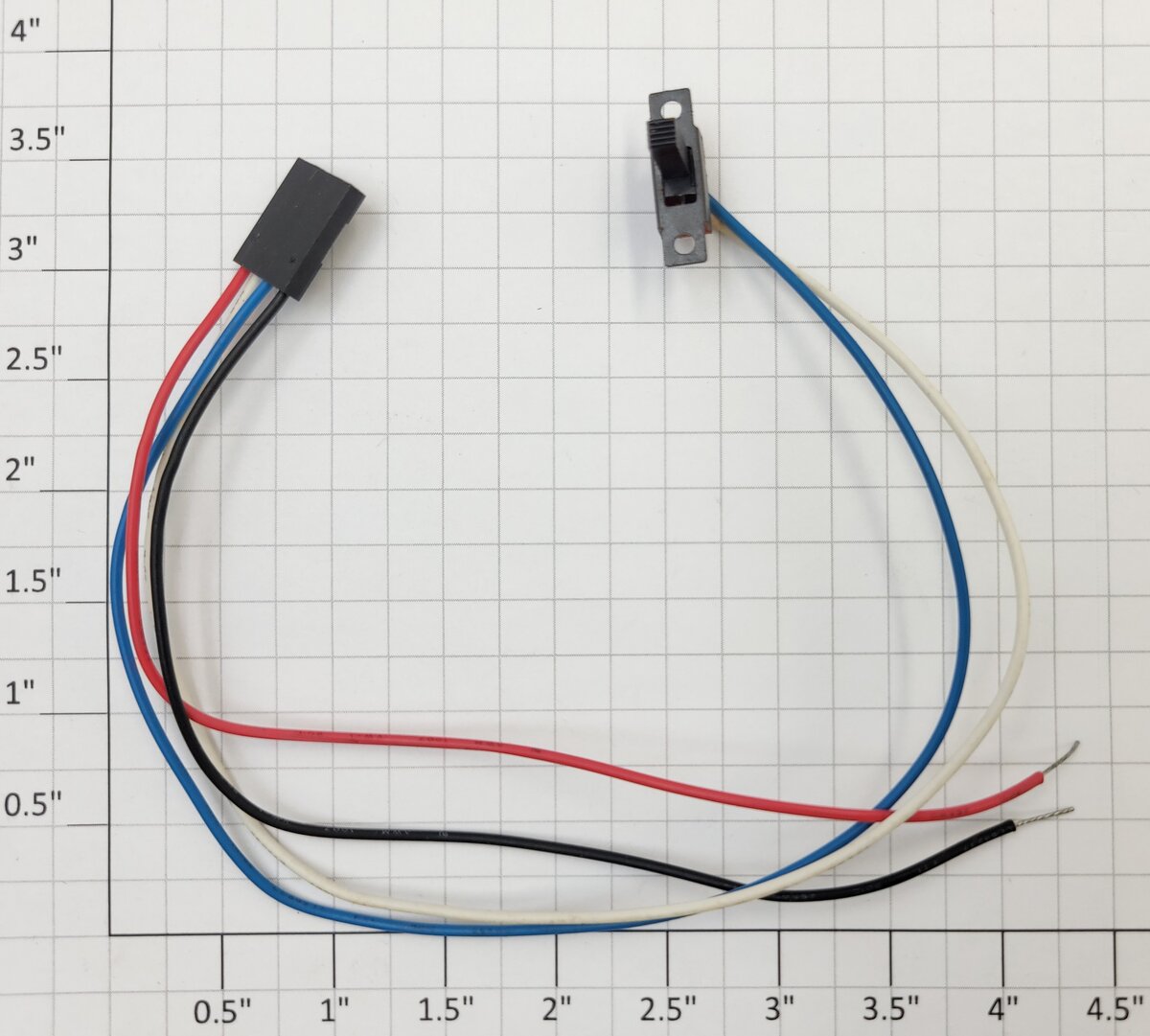 Lionel 18134-130 LCRX Switch And Antenna Wiring Harness