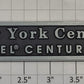 Lionel 18135-10 Adhesive Century Club NYC F3 Diesel Display Case Nameplate