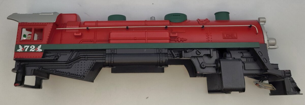 Lionel 18738-7 North Pole Central 4-4-2 Steam Locomotive Boiler Body Shell #72