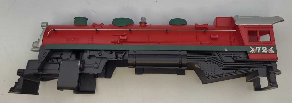 Lionel 18738-7 North Pole Central 4-4-2 Steam Locomotive Boiler Body Shell #72