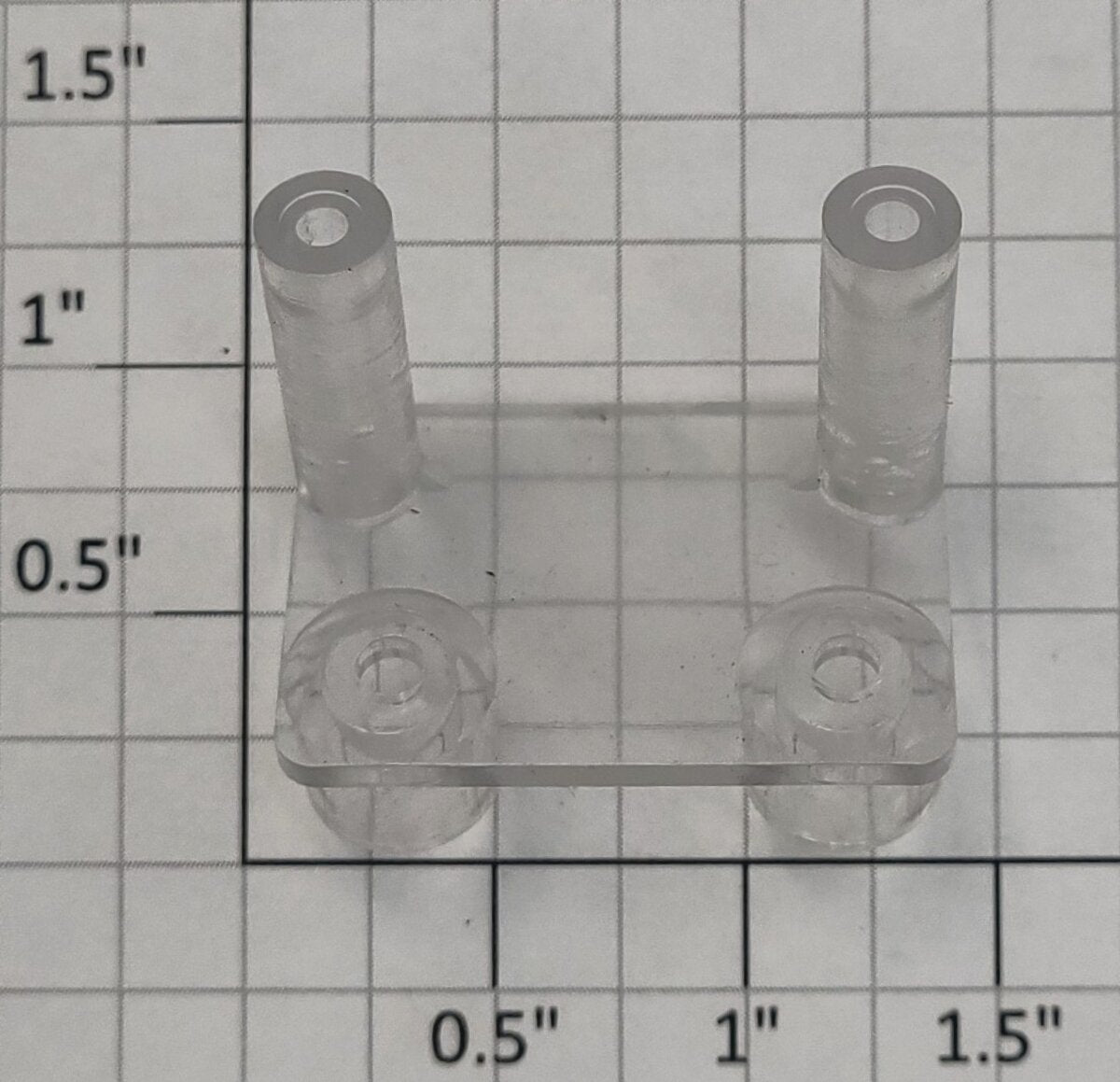 Lionel 18815-45 Clear Plastic GP-38 Diesel Locomotive Cab Mounting Bracket