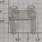 Lionel 18815-45 Clear Plastic GP-38 Diesel Locomotive Cab Mounting Bracket