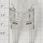 Lionel 18816-127 GP-38 Diesel Locomotive Headlight Number Board Insert #4600